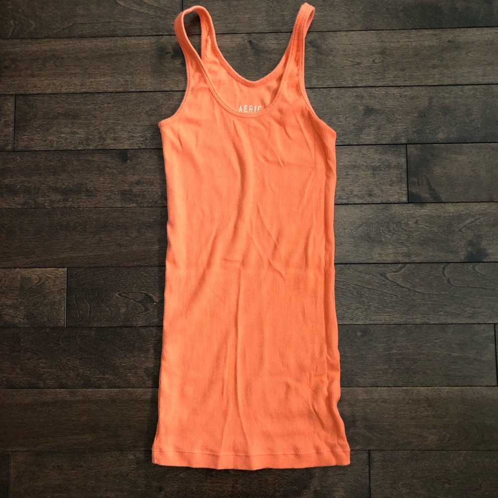 Aerie Boy Tank Camisole Ribbed Tank Top 🧡